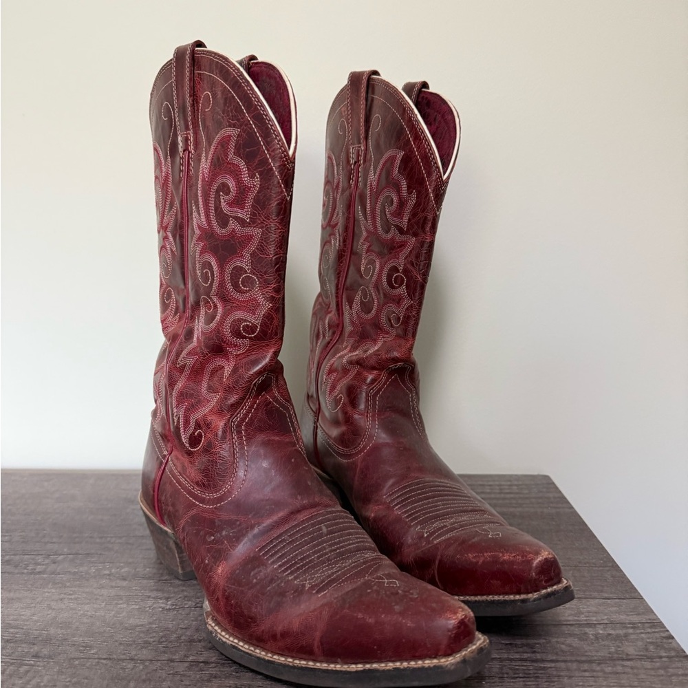 Red Western Cowboy Boots
